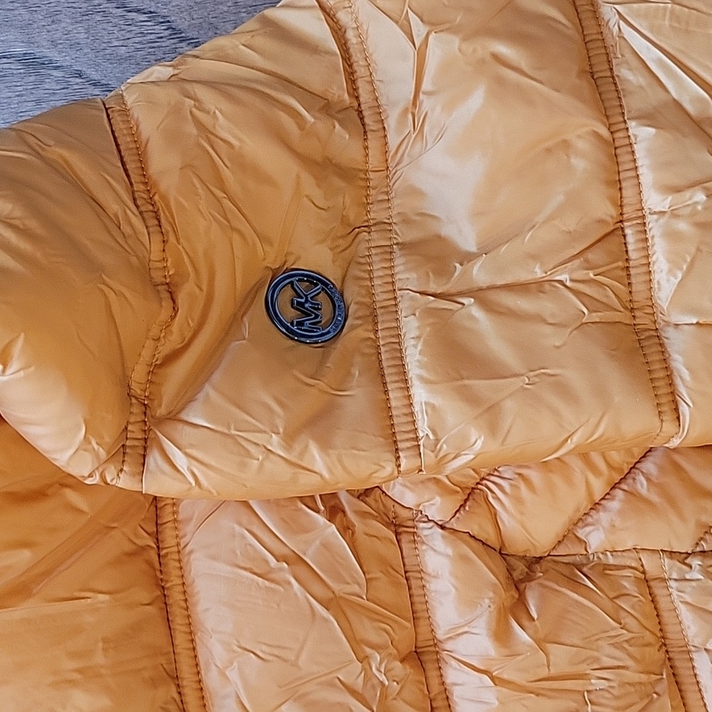 Michael Kors Orange Packable Jacket - image 4